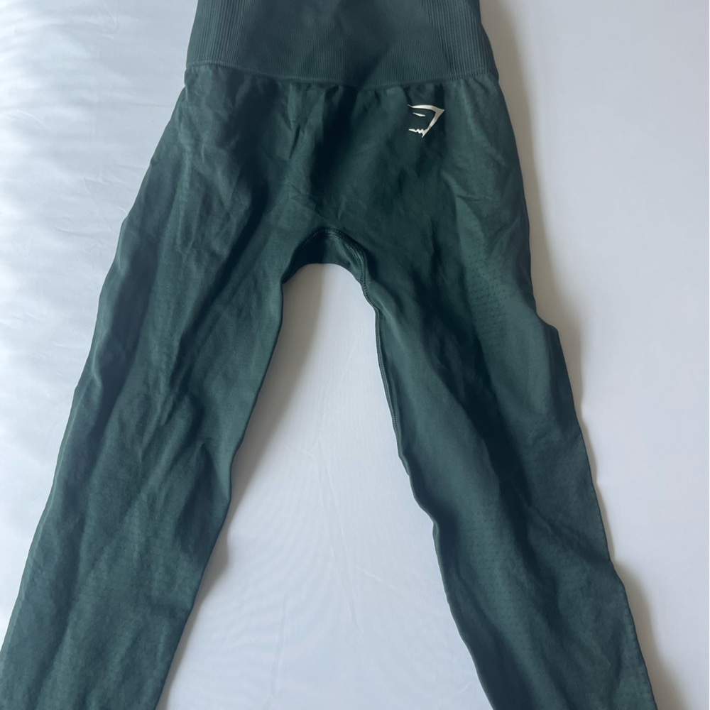 Green gymshark leggings